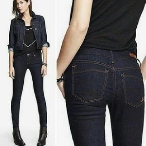 Express dark Stella low rise leggings size - 4R